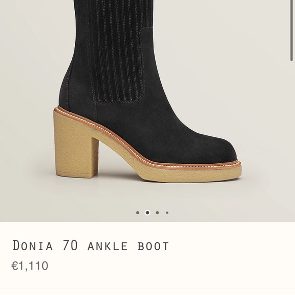 Authentic Hermes Donia 70 boots size 37.5 - Picture 2 of 12